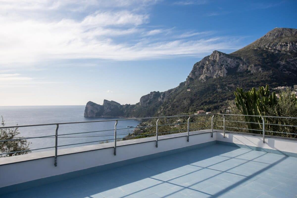 Villa Relais Mamma Mia Sea Views Pool & Terraces Massa Lubrense Exterior foto