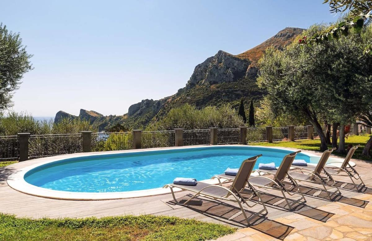 Villa Relais Mamma Mia Sea Views Pool & Terraces Massa Lubrense Exterior foto